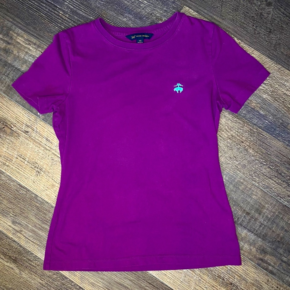 BROOKS BROTHERS Purple T-Shirt!